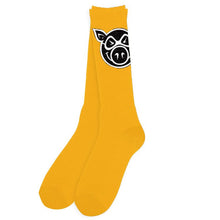  Pig Socks - Gold -