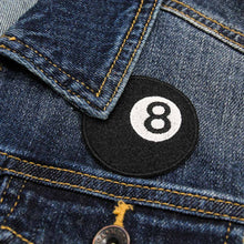  Project Pin Up Eight Ball Patch