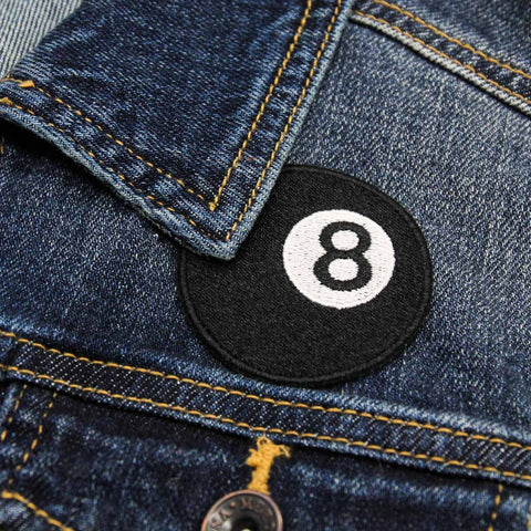 Project Pin Up Eight Ball Patch