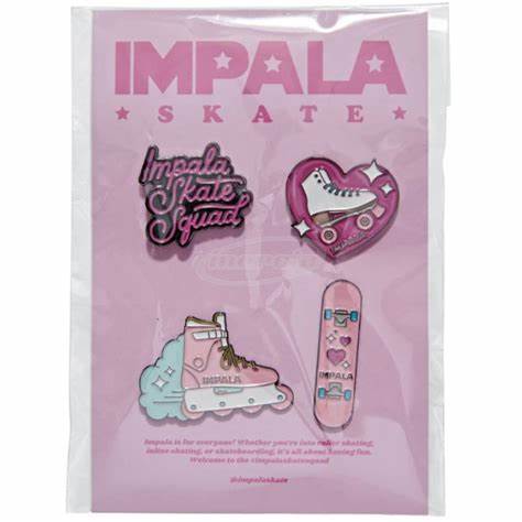 Impala Skate Enamel Pin Pack