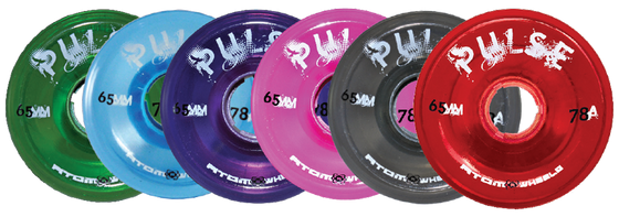 Atom Pulse Glitter Wheels  - 4 Pack -