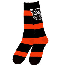  Pig Socks - Orange Stripe -