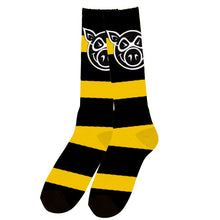  Pig Socks - Yellow Stripe -