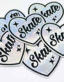  Project Pin Up Skate Heart Patch