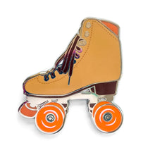  Smarty Pants Roller Skate Pin - Brown -