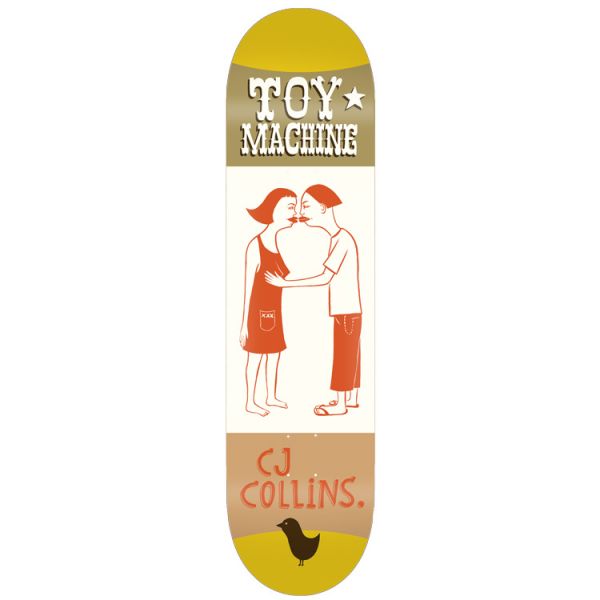 Toy Machine CJ Collins x Kilgallen Deck 8.18