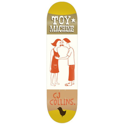 Toy Machine CJ Collins x Kilgallen Deck 8.18