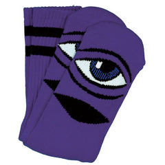 Toy Machine Socks - Purple Sect Eye