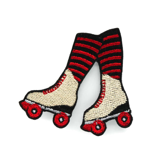 Project Pin Up Red and Black Skate Patch